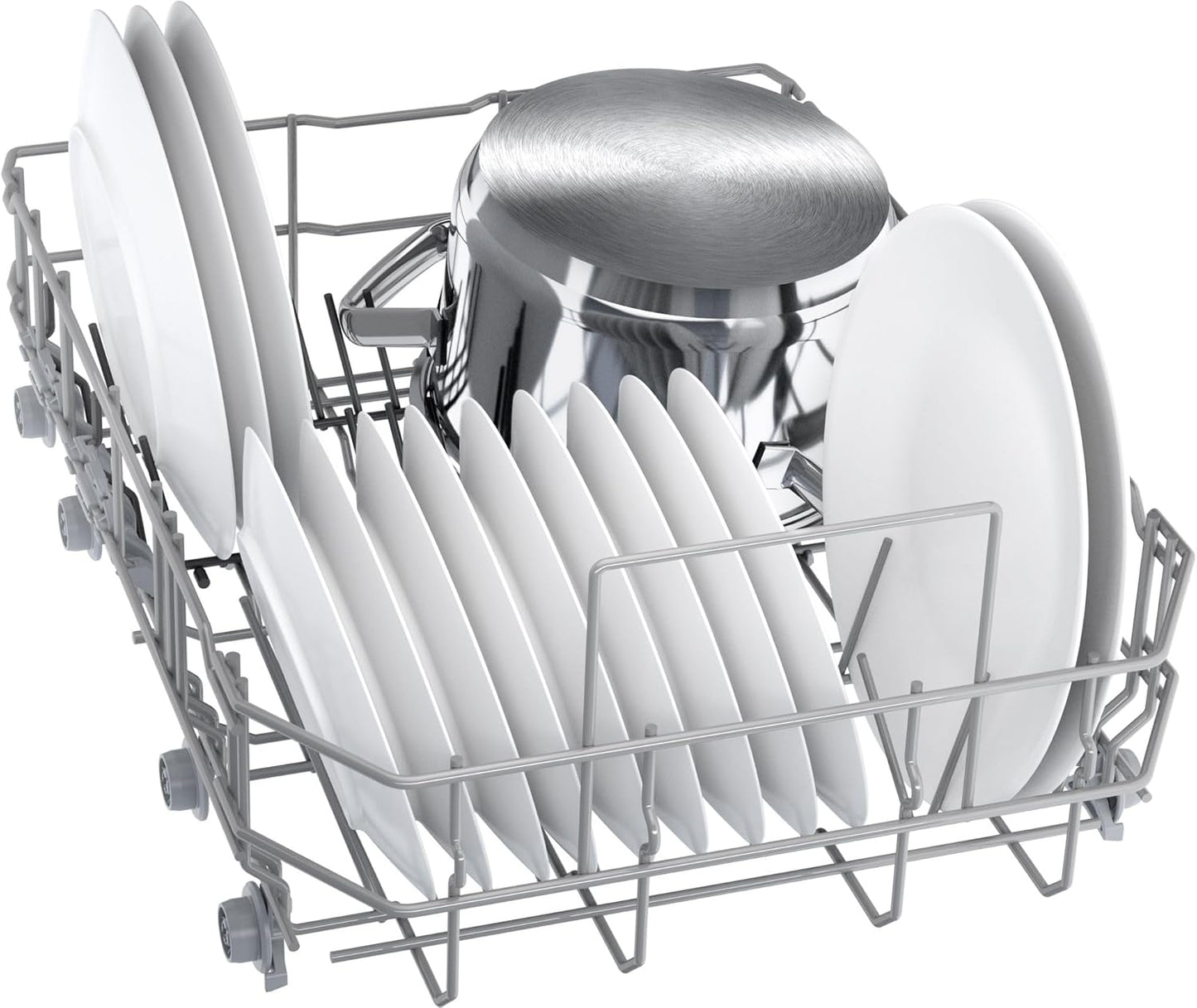 Bosch Lave vaisselle SPS4EMW61E 45 cm série 4, 10 couverts, Blanc