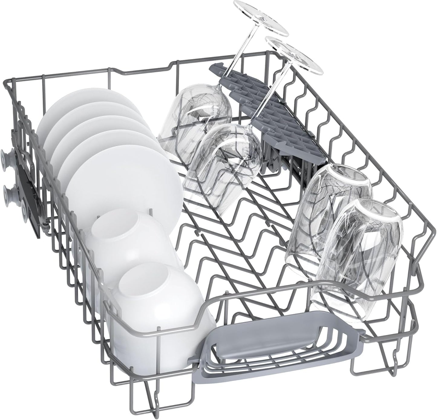 Bosch Lave vaisselle SPS4EMW61E 45 cm série 4, 10 couverts, Blanc