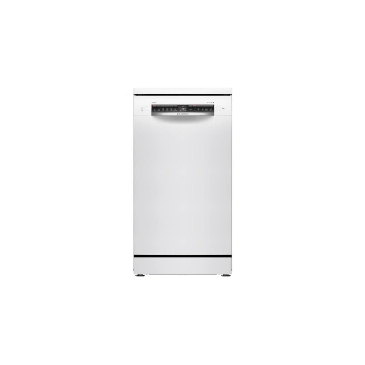 Bosch Lave vaisselle SPS4EMW61E 45 cm série 4, 10 couverts, Blanc