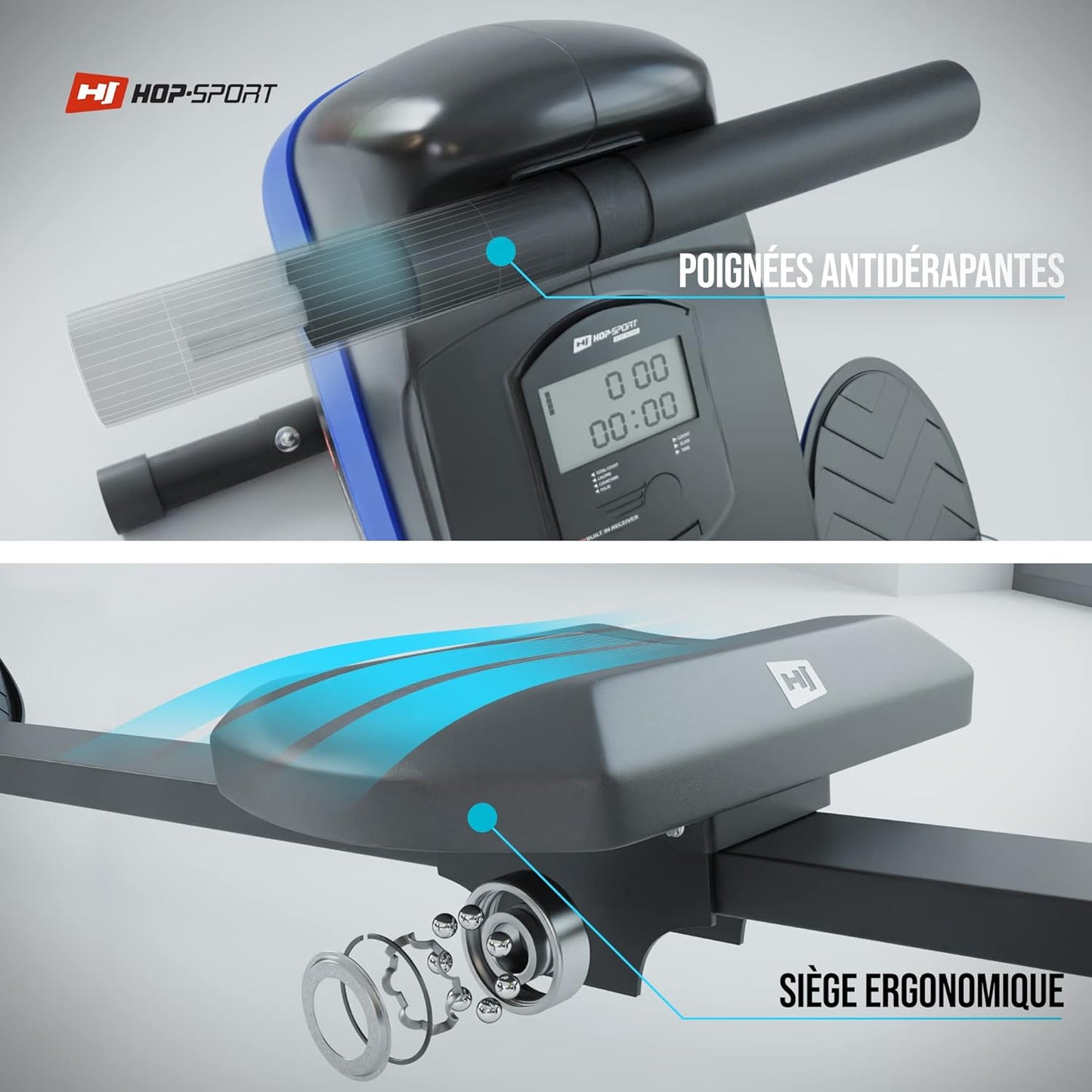 Rameur Hop-Sport HS-030R Boost