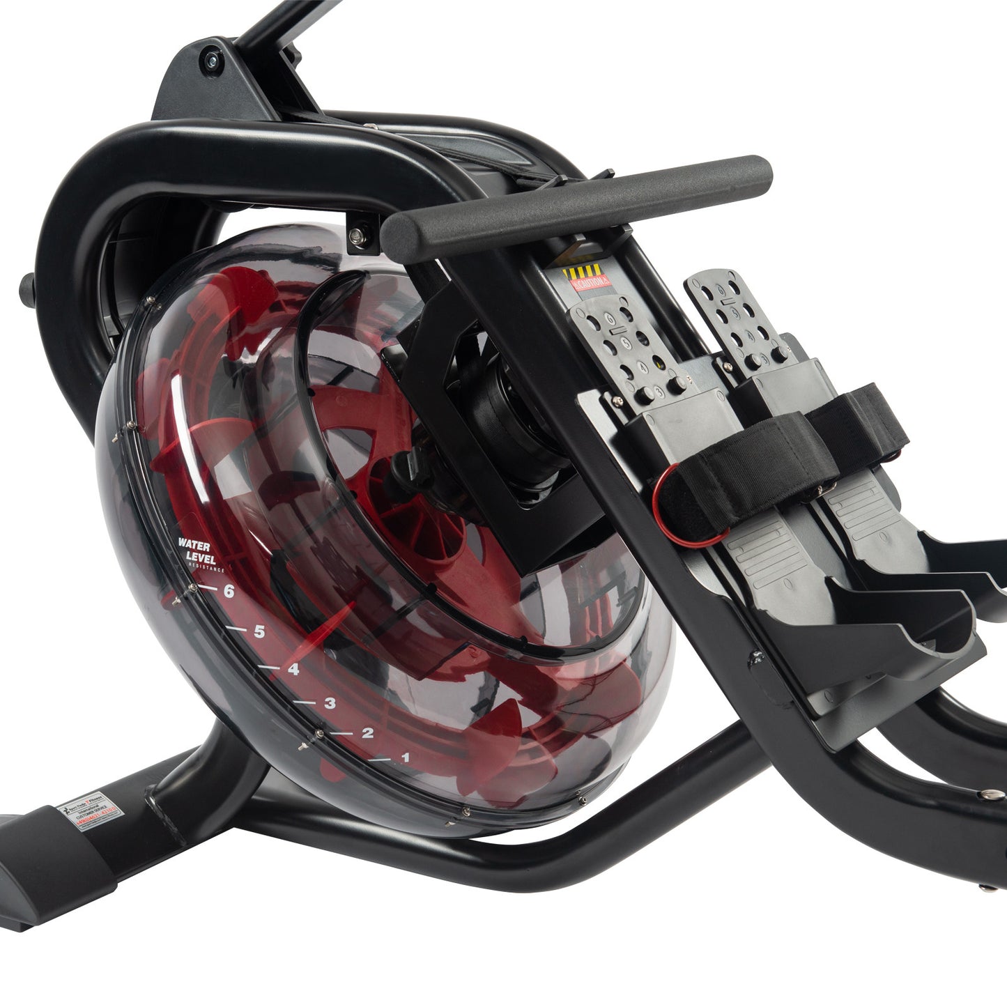 Rameur cardiostrong Baltic Rower Pro réservoir Rouge