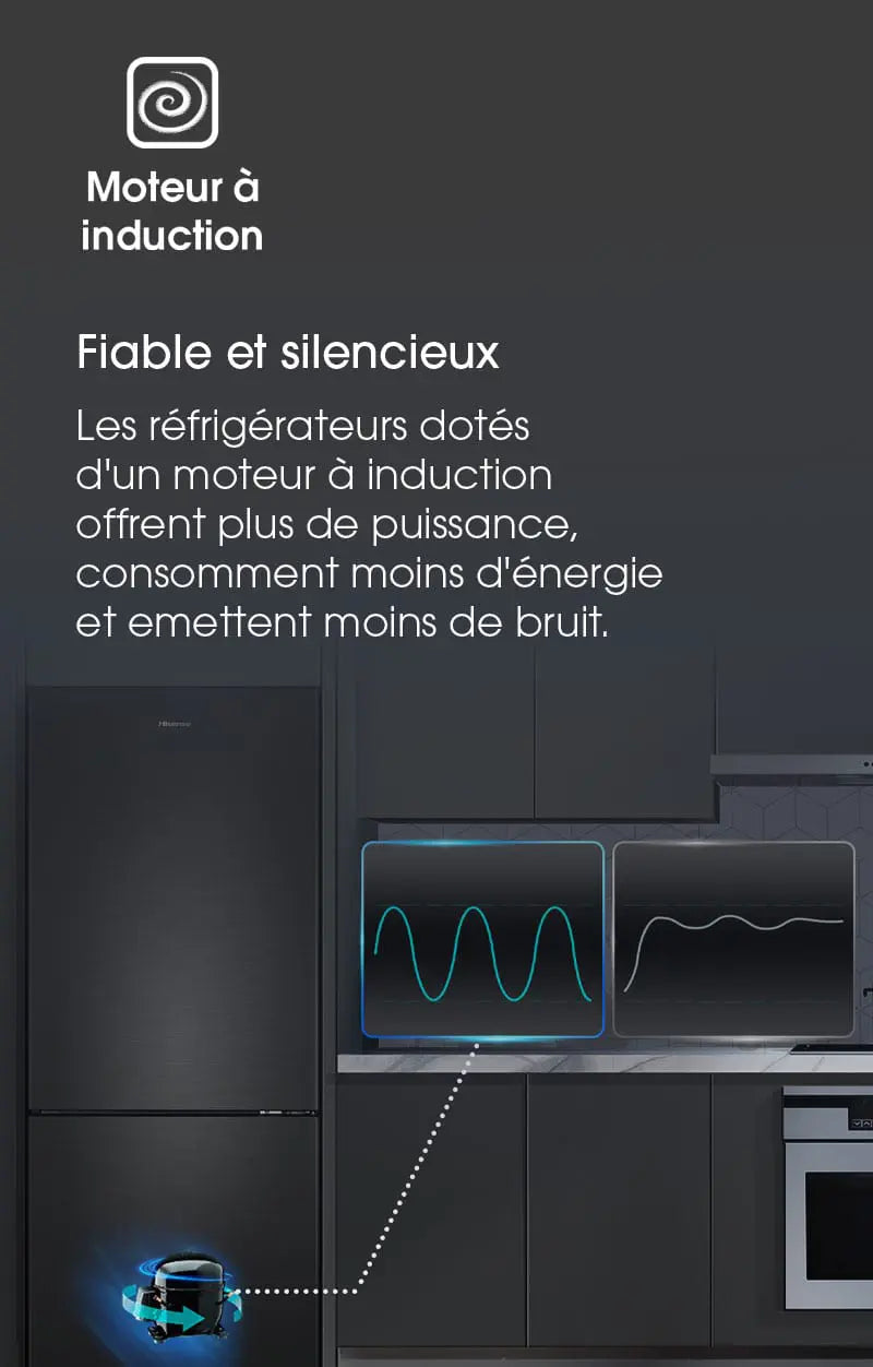 Hisense RF540N4WF1 réfrigérateur multi-portes
