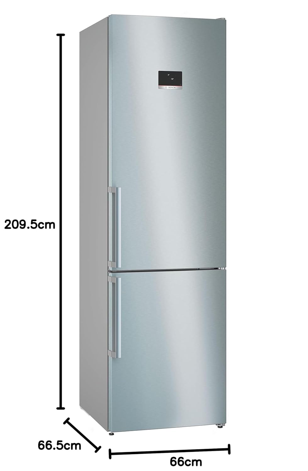 Bosch KGN397ICT réfrigérateur combiné C Inox