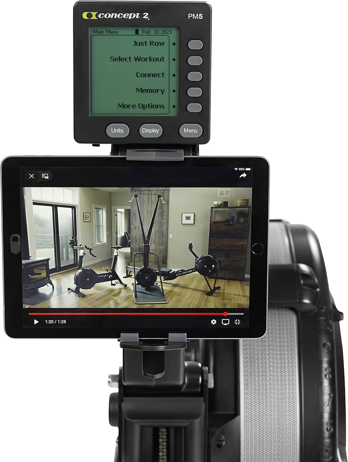 Rameur D PM5 Concept 2
