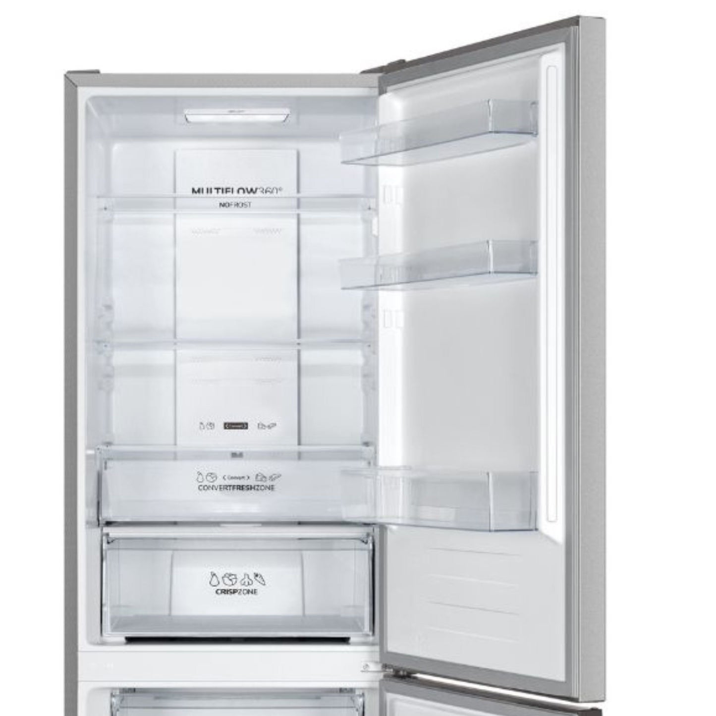 Gorenje NRK6192AS4 réfrigérateur-congélateur pose libre 304 L E Gris