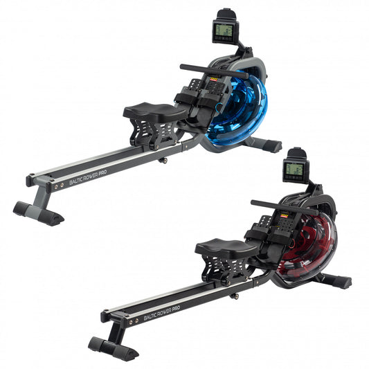 Rameur cardiostrong Baltic Rower Pro réservoir Rouge